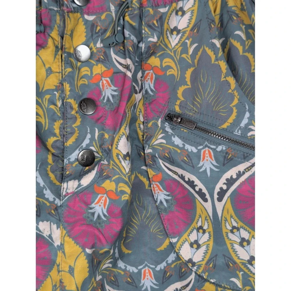 FP Movement Off The Grid Shorts Womens S Floral Gorpcore Parachute Utility‎